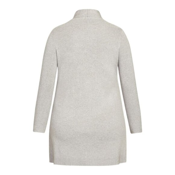 NWT LORALETTE Lyla Cardigan‎ in Gray Marble Size 3X - Picture 4 of 9